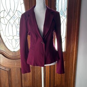 Love Culture Deep Red Blazer